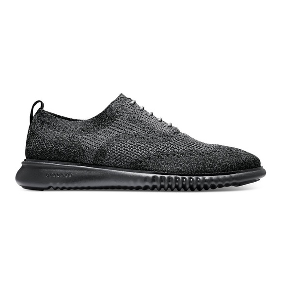 Cole Haan Zerogrand Stitchlite Wingtip Oxfords, Black - Picture 5 of 8